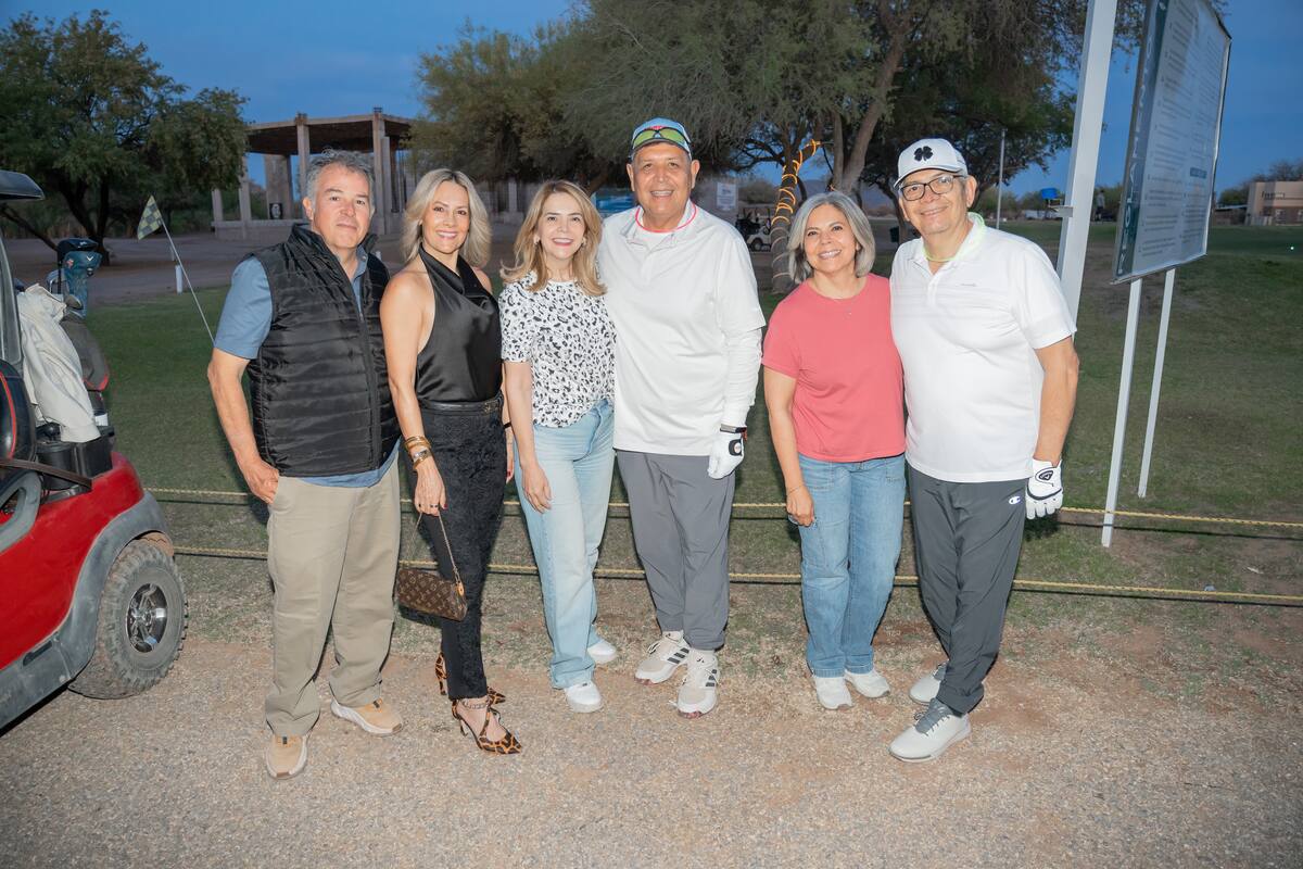 Viven la pasión por el golf