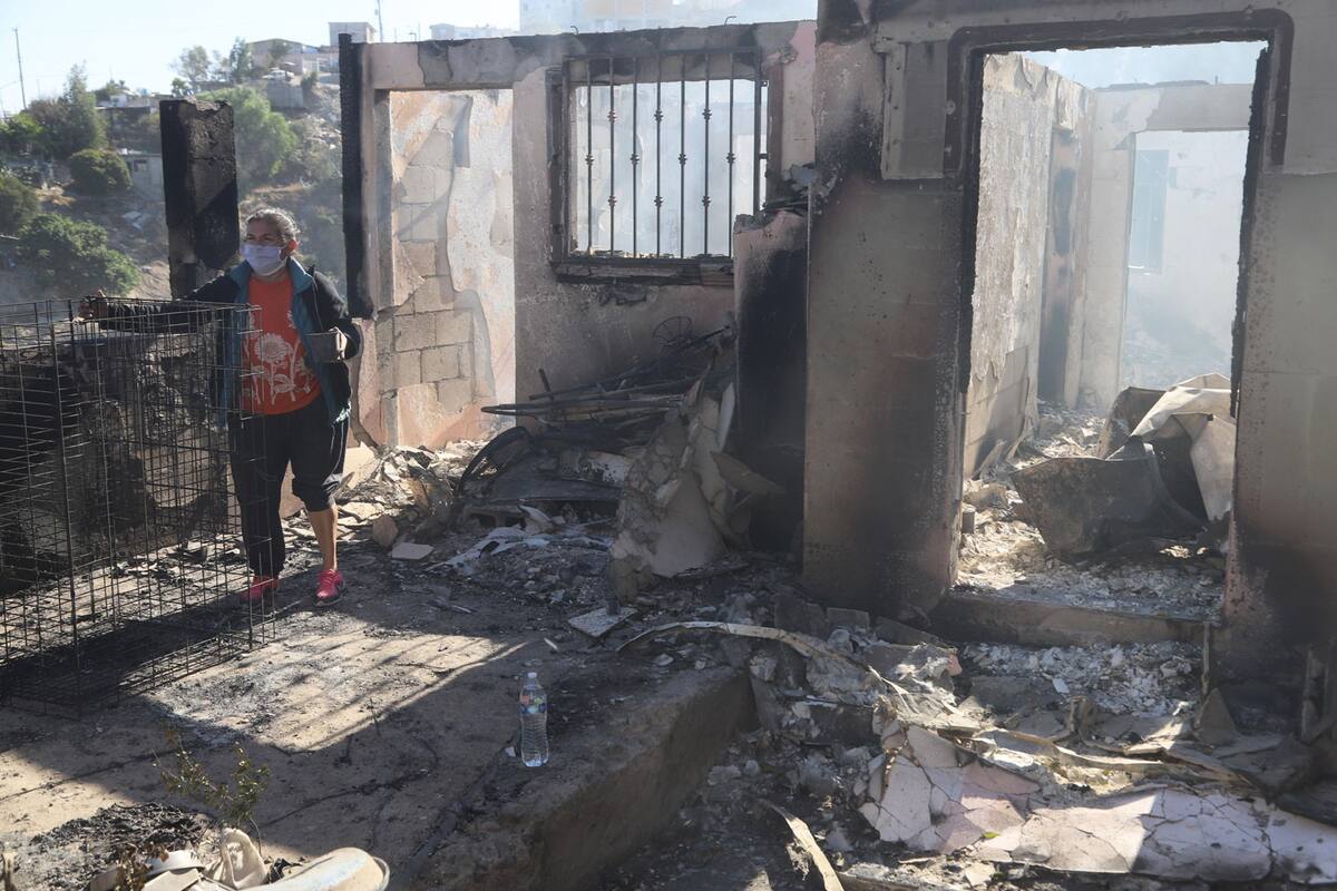 Vientos de Santa Ana dejan sin luz a más de 223 mil usuarios