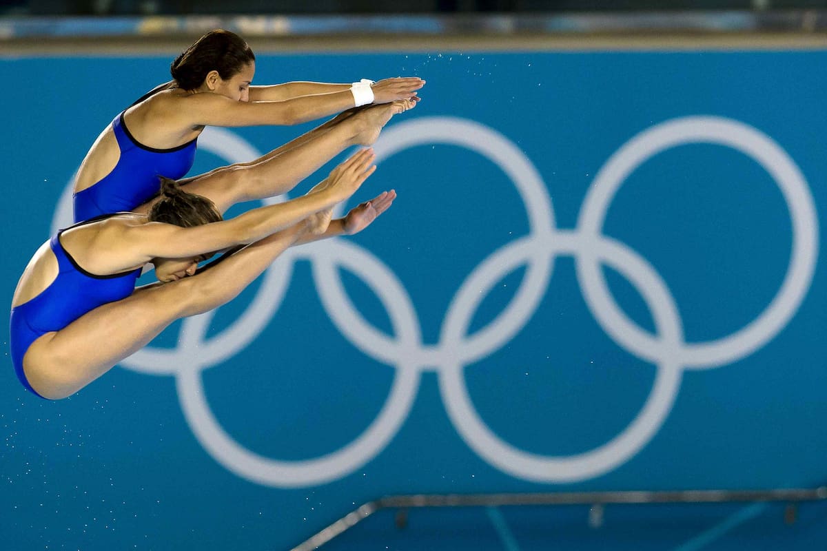 Paola Espinosa en Olimpiadas.