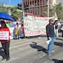 25 mil trabajadores participan en desfile del Día del Trabajo en Hermosillo; el Steus, que mantiene 15 días de huelga, fue el primer sindicato en pronunciarse frente a las autoridades