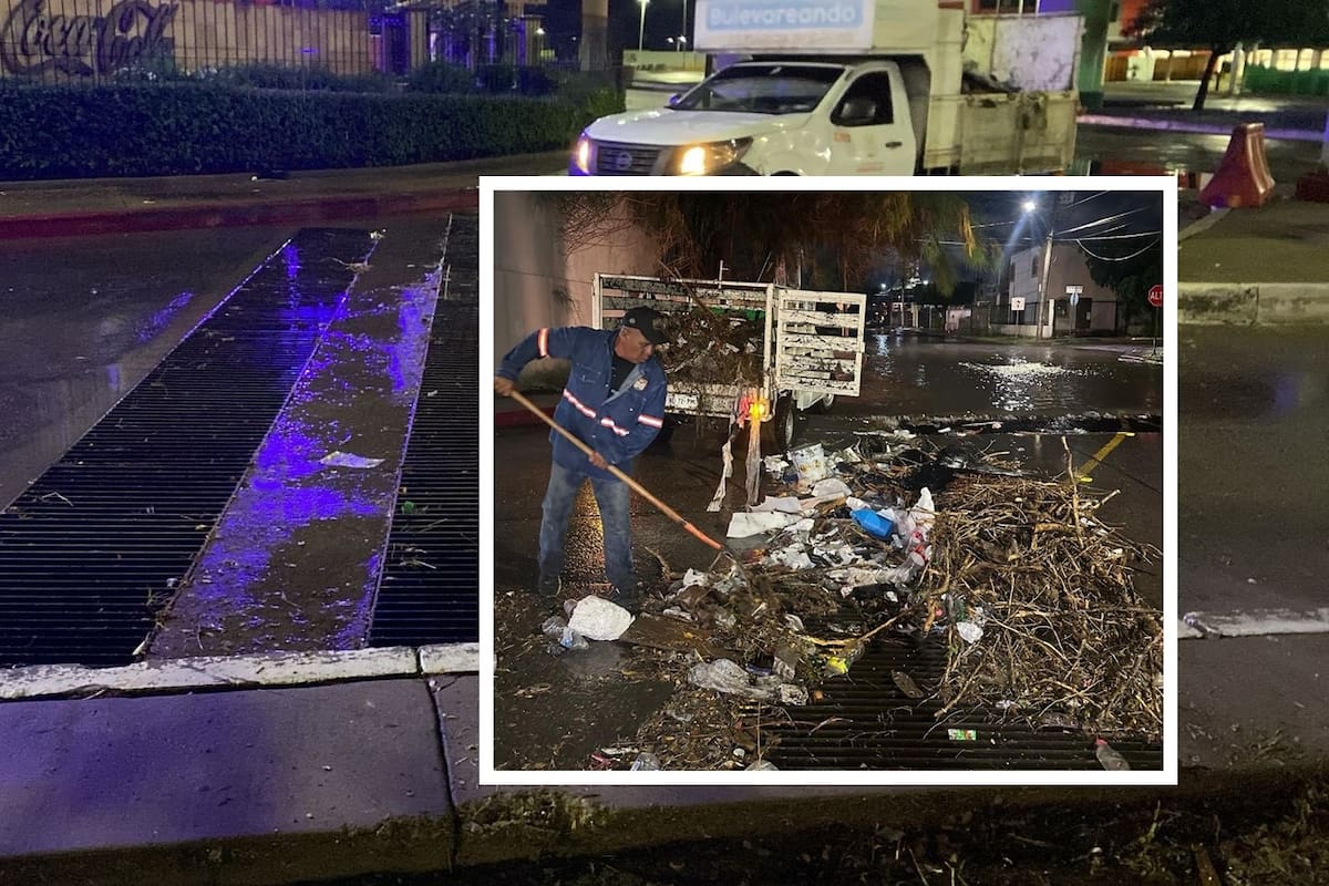 Atienden en Hermosillo 36 reportes ciudadanos relacionados con la lluvia