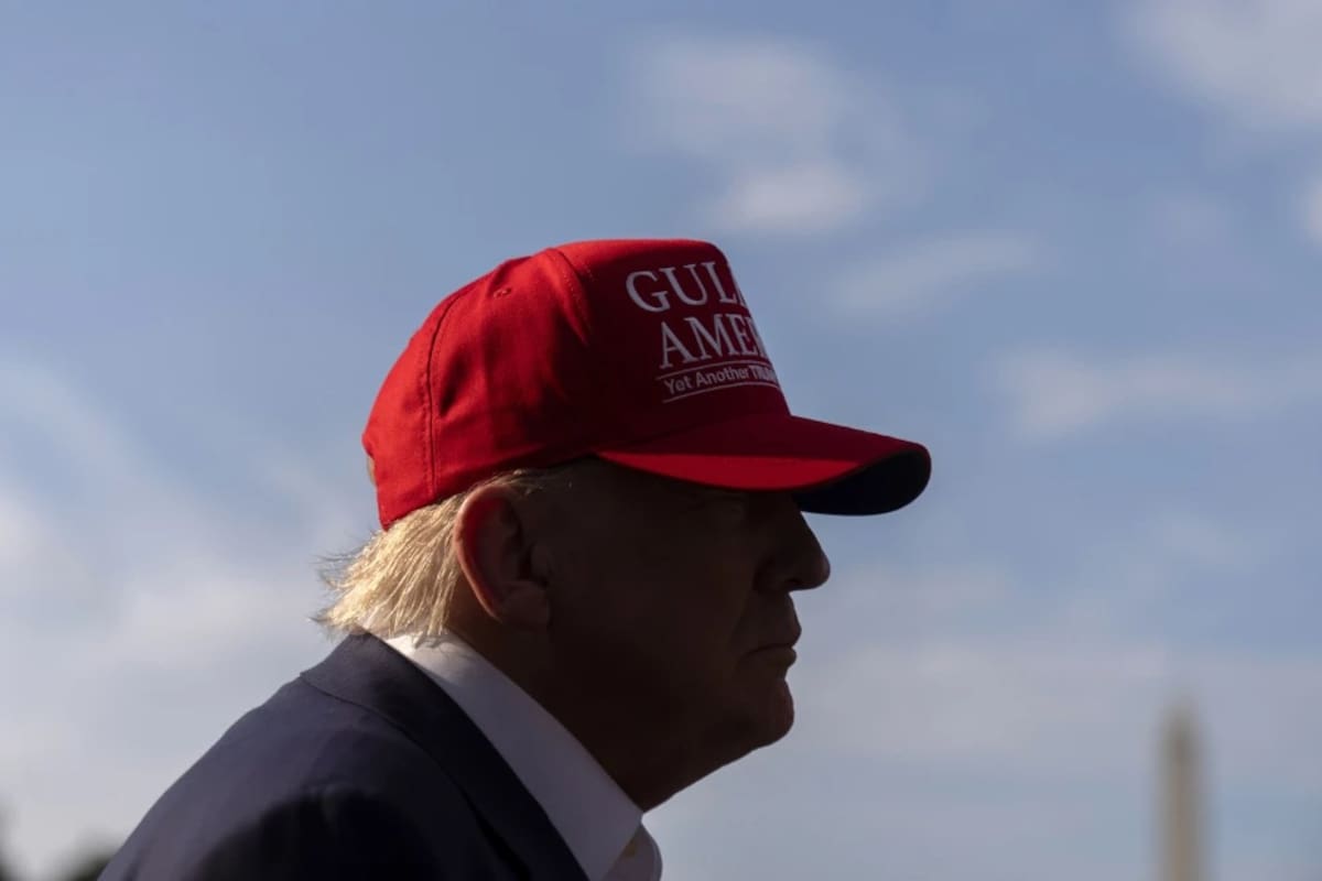 El presidente de Estados Unidos, Donald Trump. | Crédito: AP/Mark Schiefelbein