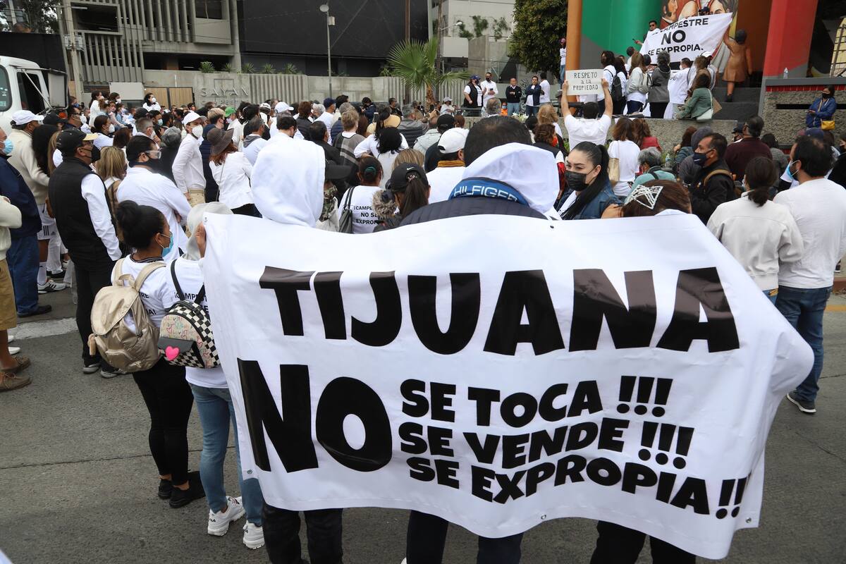 Se manifiestan contra expropiación del Club Campestre