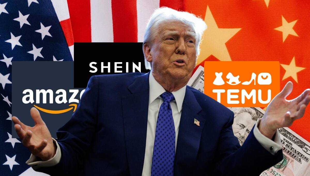 Trump eliminó una exención que permitía importar productos baratos desde China sin aranceles, afectando a plataformas como Shein y Temu.