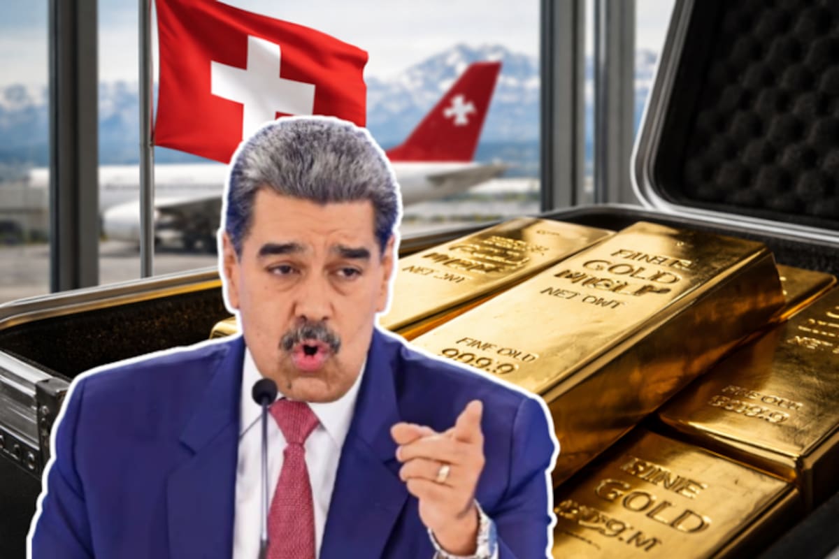 Maduro contrabandeó más de 100 toneladas de oro a Suiza para evitar colapso económico en los primeros años de presidente