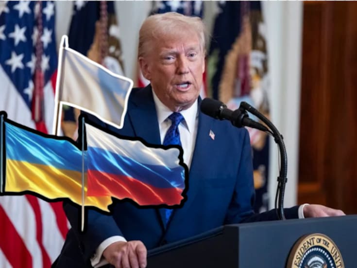 Trump busca acuerdo directo para acabar la guerra en Ucrania, pero considera alto el fuego como primer paso