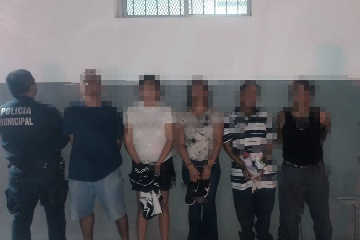 Detienen a cinco personas por golpear y herir con arma blanca a un hombre en el Centro de Hermosillo