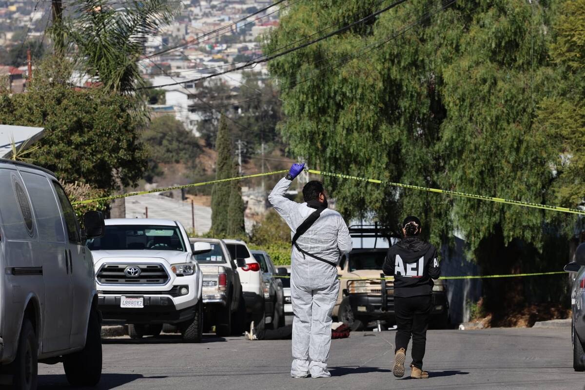 Homicidios Tijuana: Asesinan a hombre a tiros en vía pública