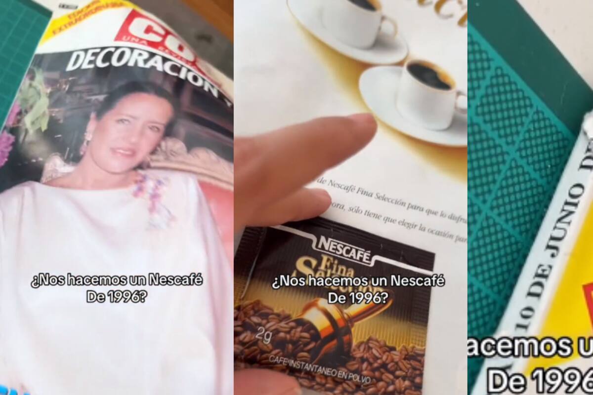 Mujer encuentra en una revista un sobre de café de 1996: pregunta a sus seguidores si debería preparárselo o no