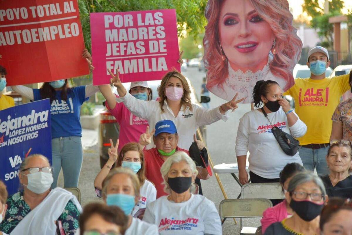 Elecciones 2021: "Total apoyo a la mujer", Alejandra López Noriega