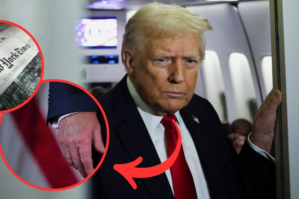 Trump rechaza reportaje del New York Times que sugiere signos de fatiga y afirma gozar de “excelente salud”