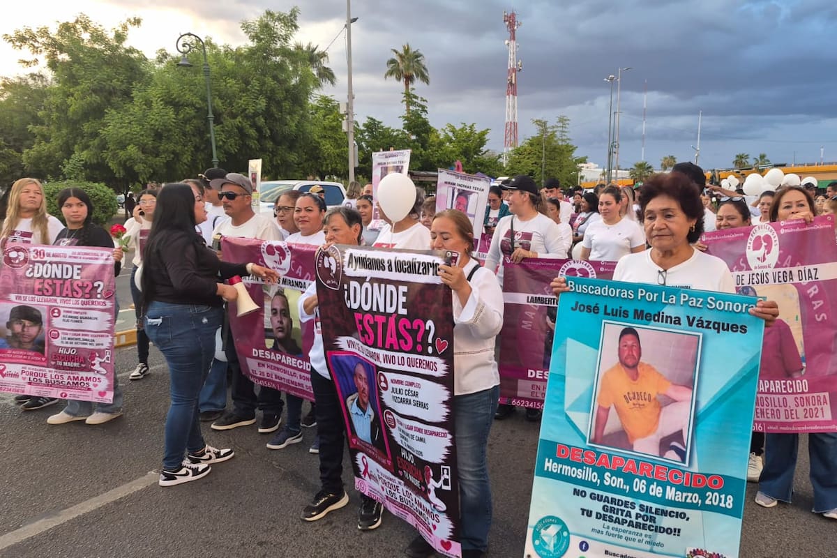“Las búsquedas las seguimos haciendo las víctimas”: colectivos de Sonora reclaman a autoridades mayor participación para localizar a personas desaparecidas