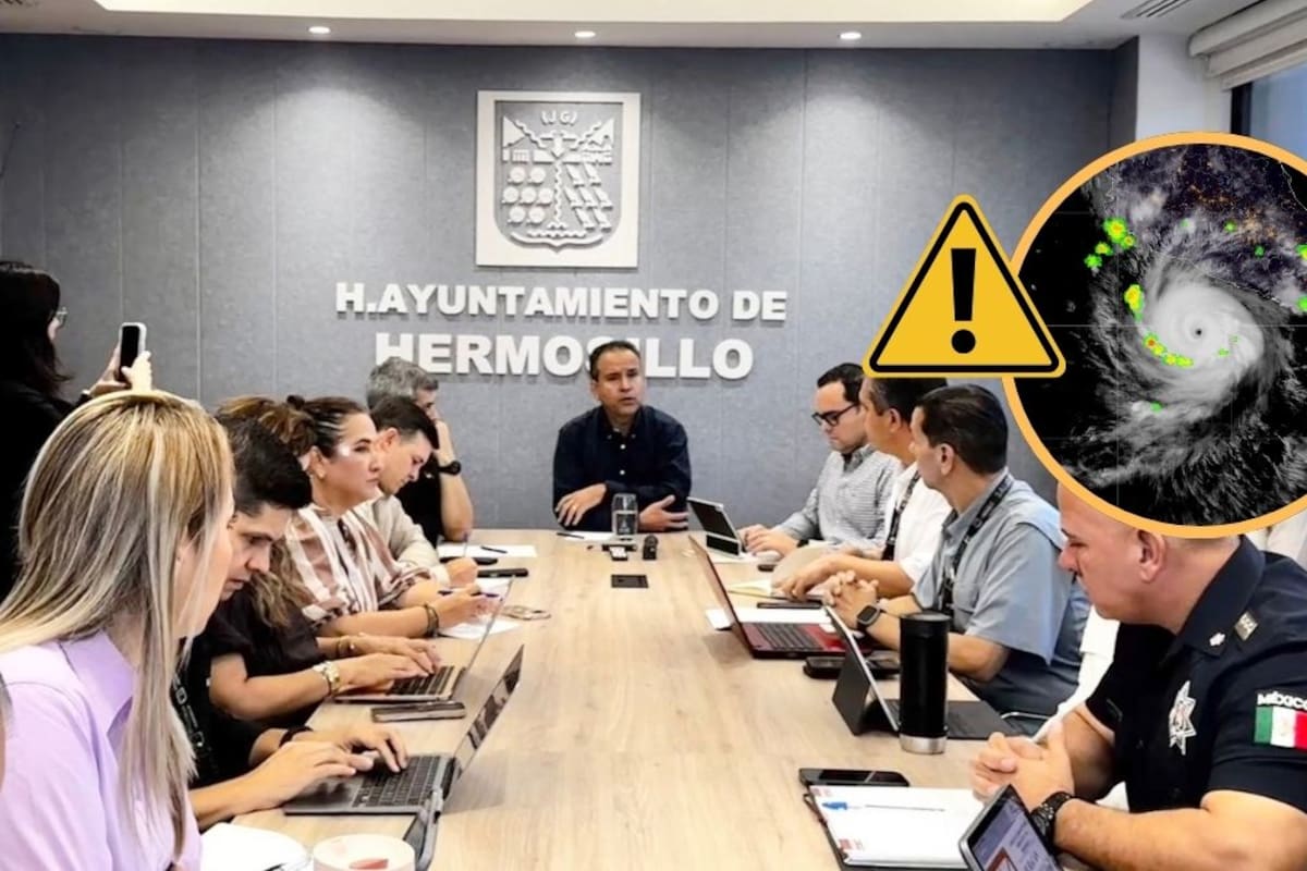 Hermosillo activa Comité de Emergencias por huracán Polo y revisa zonas de riesgo, refugios y equipo ante posibles cambios de trayectoria