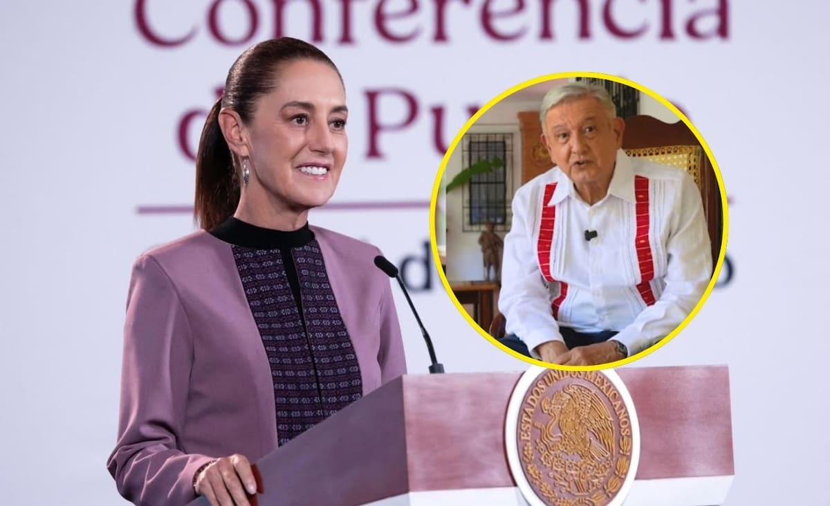 Sheinbaum agradece a AMLO sus palabras y afirma que sus libros son una forma de hacer política