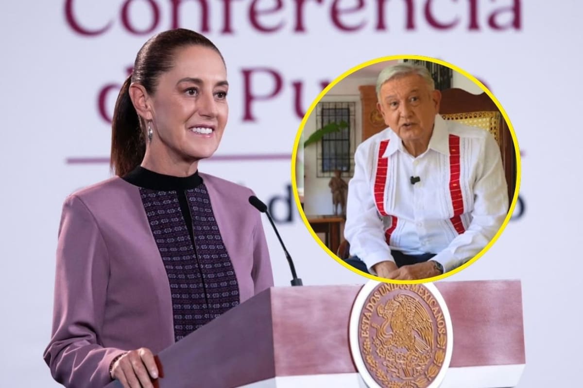 Sheinbaum agradece a AMLO sus palabras y afirma que sus libros son una forma de hacer política