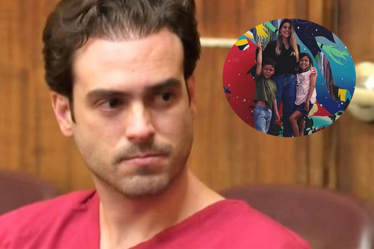 Hijo de Pablo Lyle llora cuando cuestionan a su madre por la situación legal del actor