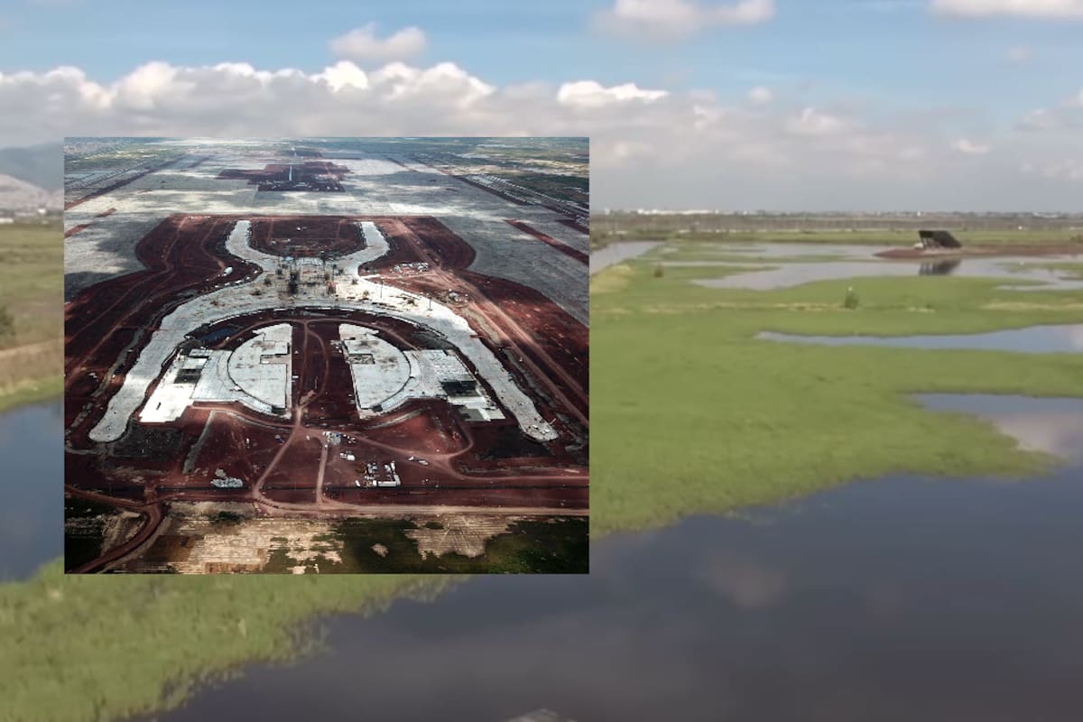 ¿Cómo luce el lago de Texcoco donde iba a ser construido el NAIM?