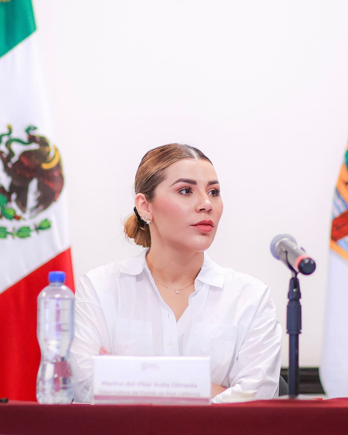 Autoridades de los gobiernos federal y de Baja California revisaron las acciones de atención y recuperación en las comunidades afectadas por las lluvias de la tormenta tropical Rachel. Foto: Cortesía