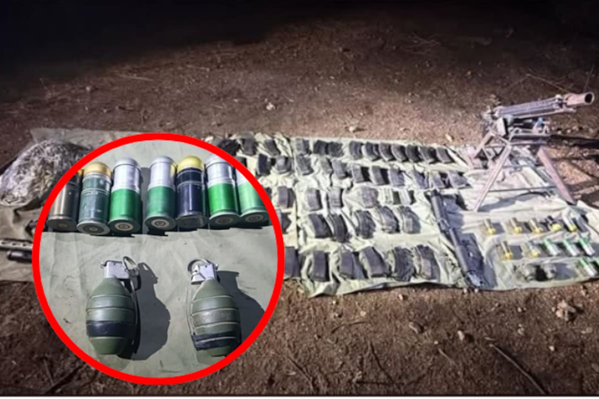 Encuentran arsenal de guerra en Cosalá: armas largas, granadas y cargadores listos para usarse