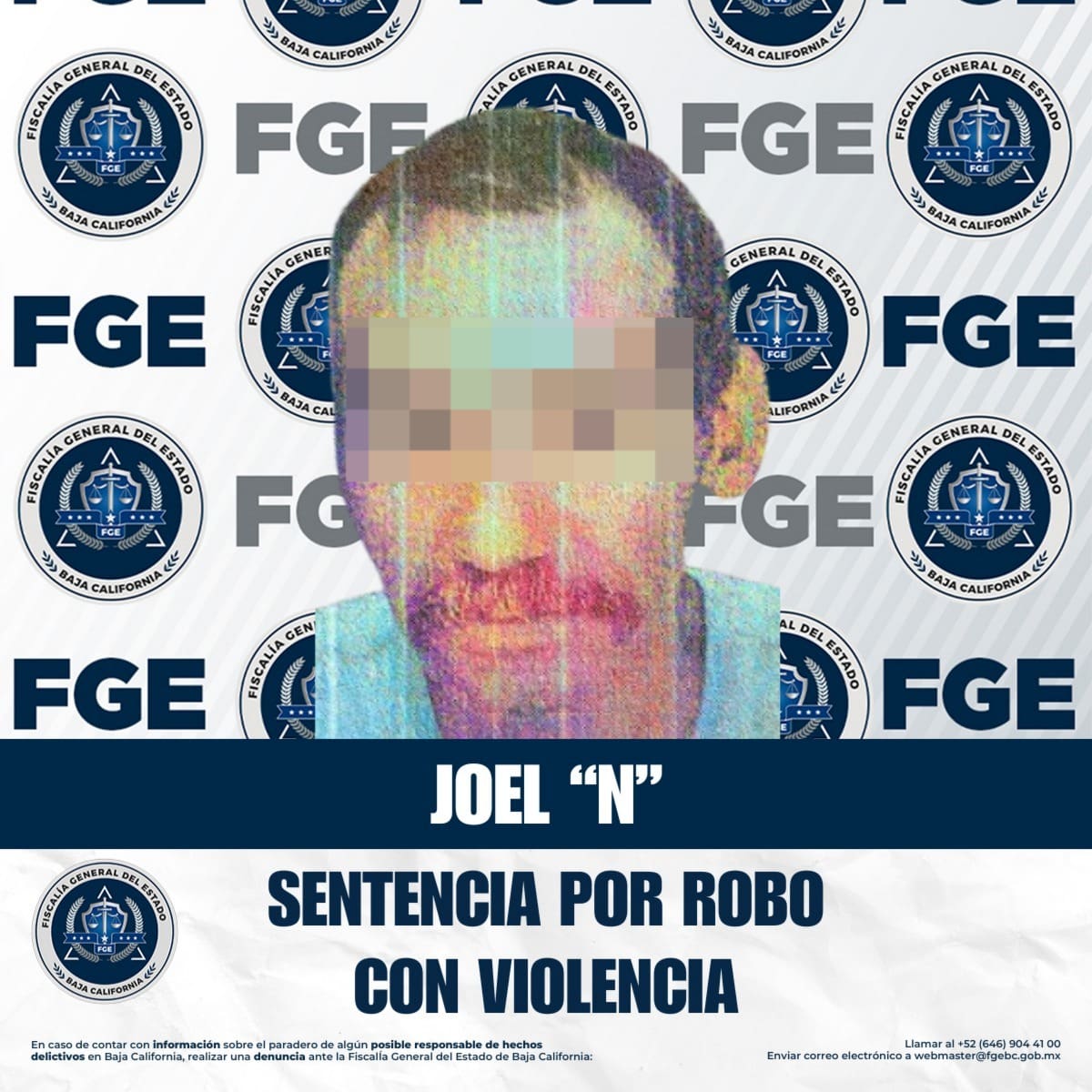 Joel “N” fue condenado a tres años y seis meses de prisión por amenazar con un arma de utilería y despojar de sus pertenencias a una víctima.
Foto: Cortesía.