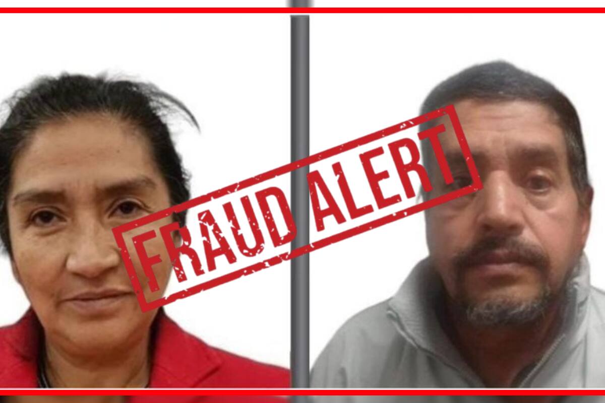 115 años de cárcel para pareja autora de 244 fraudes