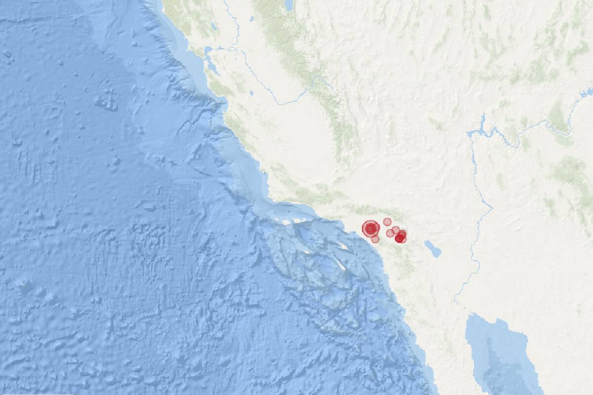 Registran sismo de 4.1 en California