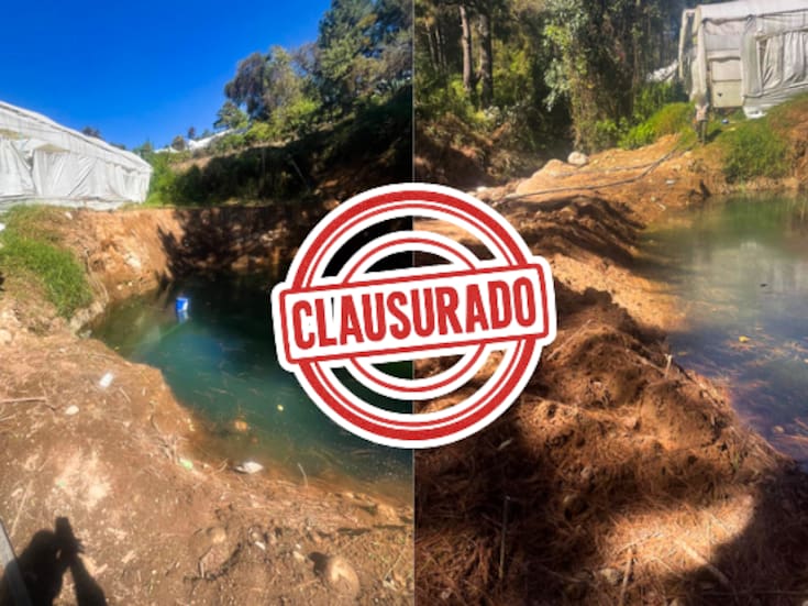 Profepa clausura obras ilegales en río Los Cuervos y asegura maquinaria en Edomex