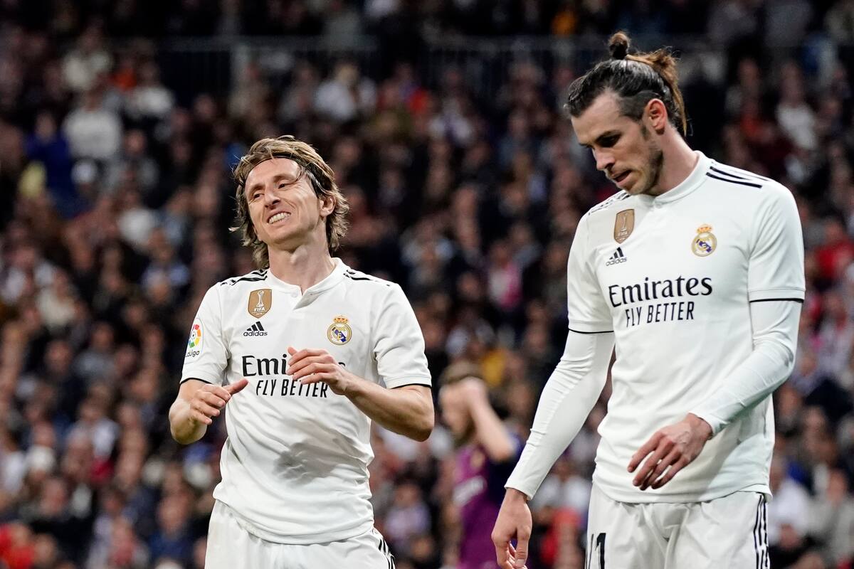 Luka Modric se ausenta de entrenamiento por lesión