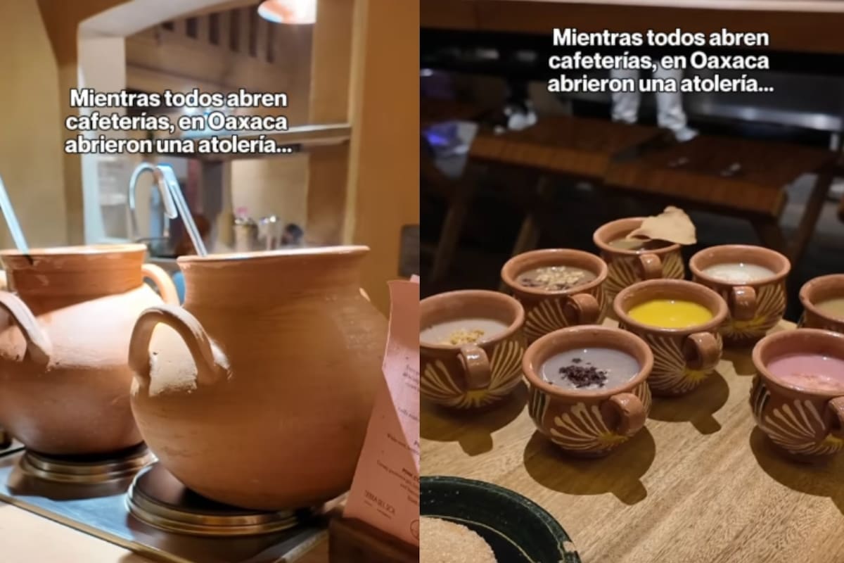 Oaxaca sorprende con una atolería en un México lleno de cafeterías