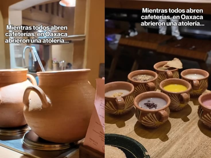 Oaxaca sorprende con una atolería en un México lleno de cafeterías