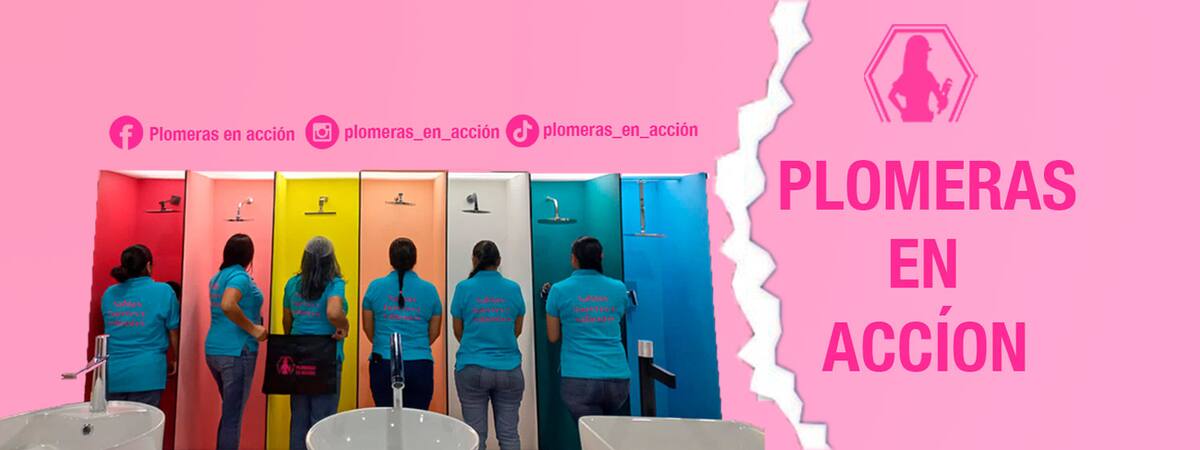 "Plomeras en acción" no solo ofrece apoyo mutuo, sino también oportunidades de crecimiento y empoderamiento.