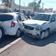 Mujer resulta lesionada tras aparatoso choque en Hermosillo