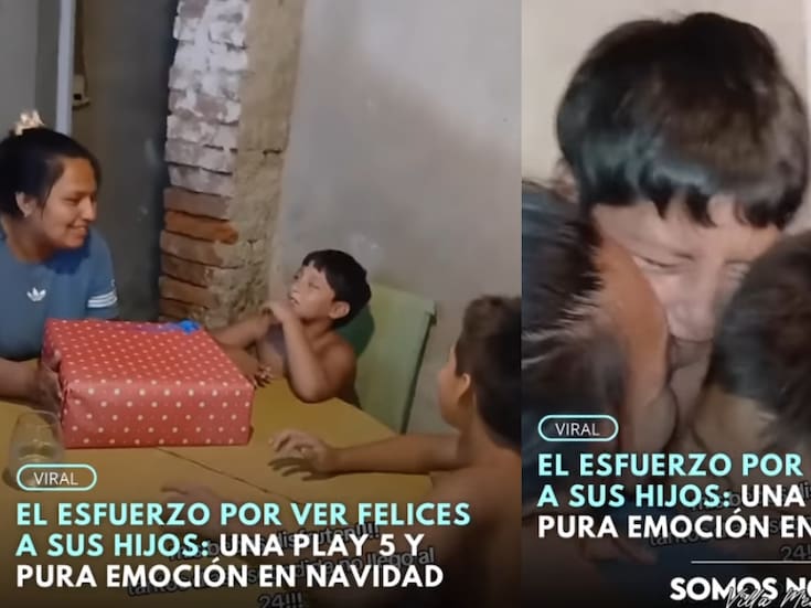 Padres hacen el esfuerzo y compran una PlayStation 5 para ellos, conmoviendo a redes sociales