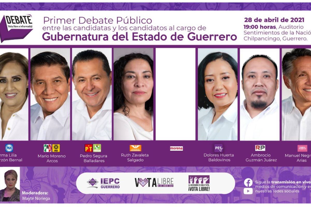 Sin Félix Salgado Macedonio, anuncian debate a la gubernatura de Guerrero