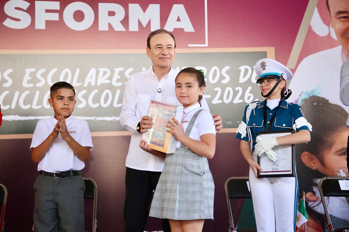 Con una histórica inversión de 8 mil 634 millones se garantiza exitoso inicio de clases: gobernador Durazo