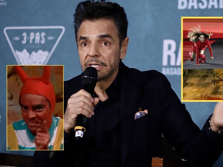 Eugenio Derbez se burla de Belinda tras caída en desfile de moda