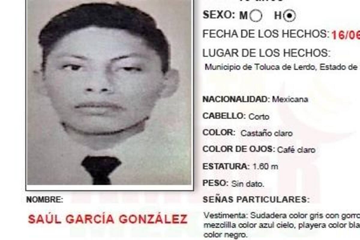 Edomex: Menor de edad desaparece tras viajar a Zacatecas por promesa de trabajo