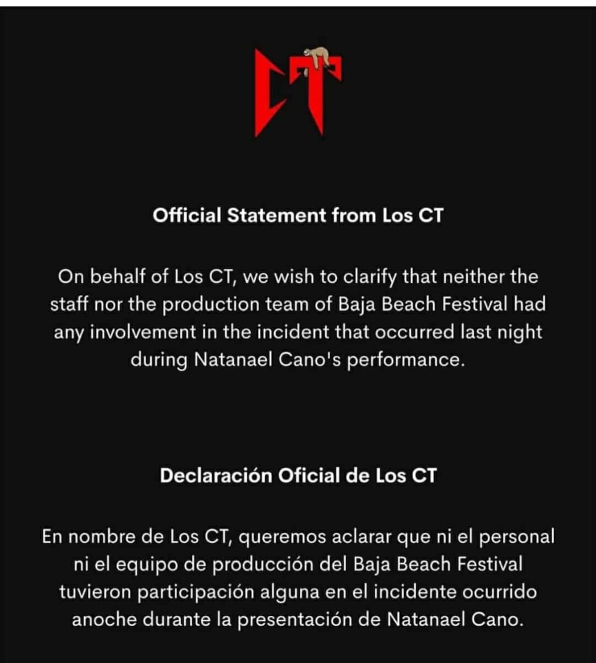 Organizadores del Baja Beach Fest aclaran situación.