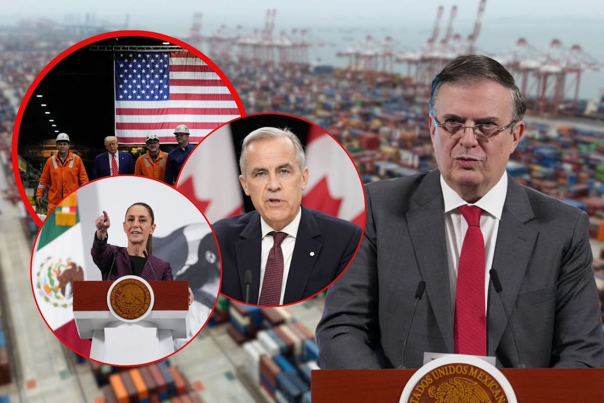 Ebrard prepara nuevas propuestas para renovar el T-MEC en 2026 mientras Trump defiende uso de aranceles