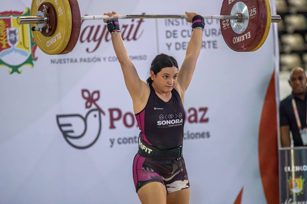 Suman sonorenses ocho medallas en cierre de Olimpiada Nacional de Halterofilia Femenil
