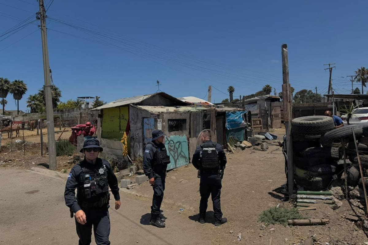 Atacan con machete a sujeto en colonia San Fernando en Rosarito