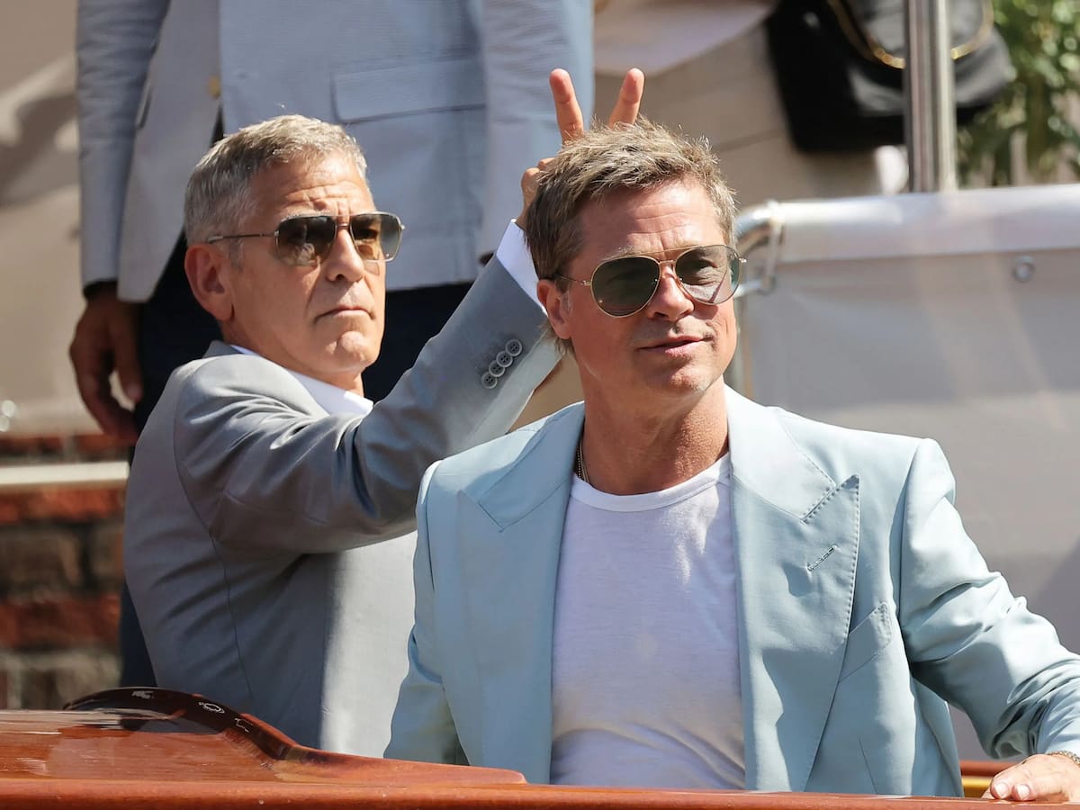 George Clooney y Brad Pitt. Fans de Ocean’s Eleven han imaginado una relación romántica entre ambos actores por su química en pantalla.