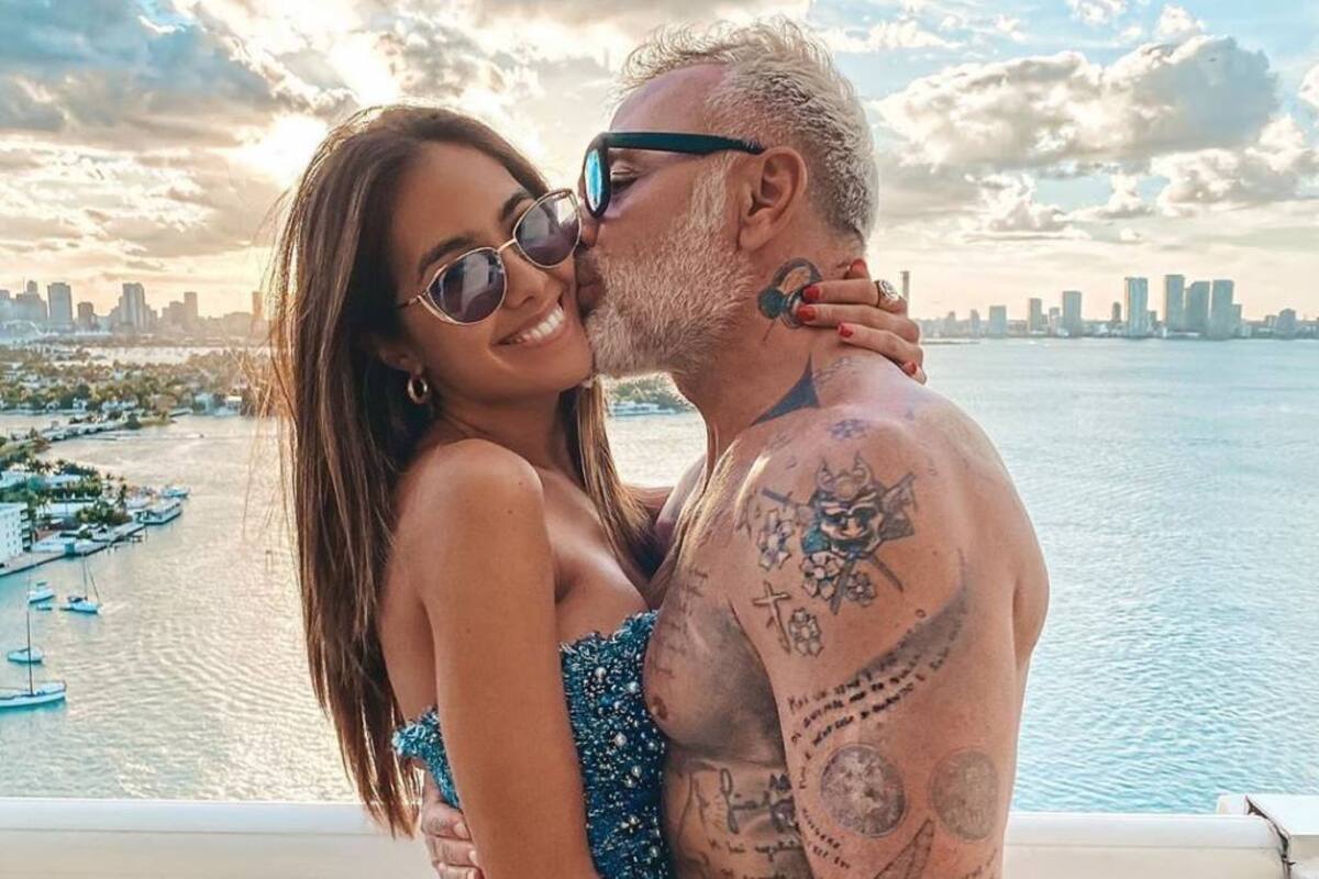 Gianluca Vacchi y Sharon Fonseca imitan TikTok de "Familia P'Luché"