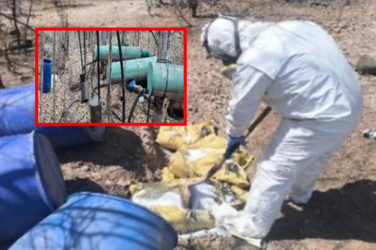 Autoridades desmantelan dos laboratorios clandestinos en Culiacán y Cosalá