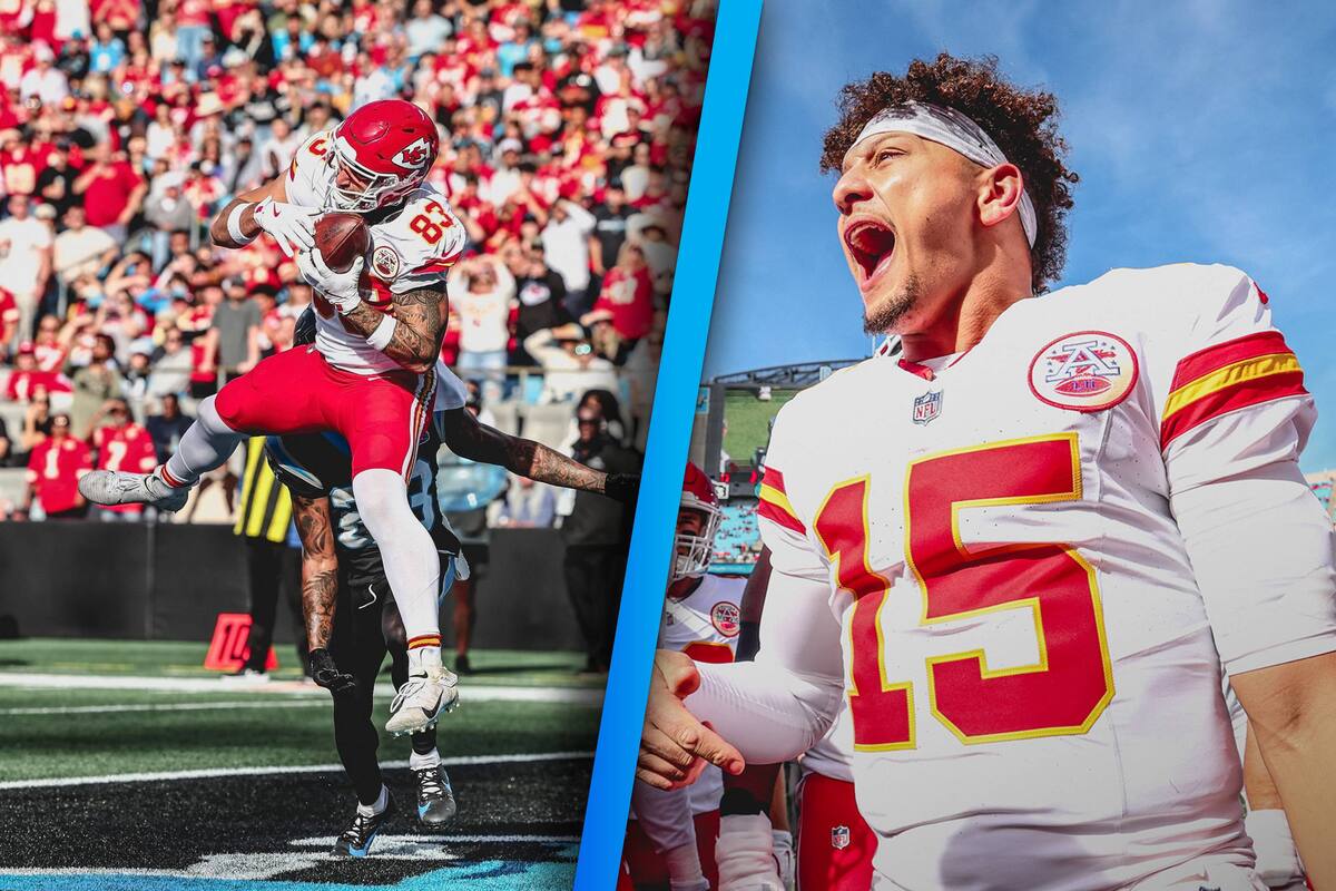 Patrick Mahomes lidera emocionante remontada de los Chiefs frente a los Panthers