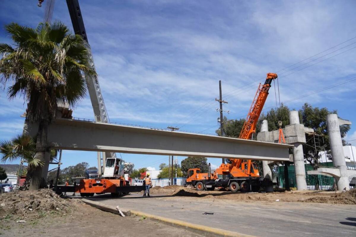 Puente de El Sauzal lleva 55 % de avance