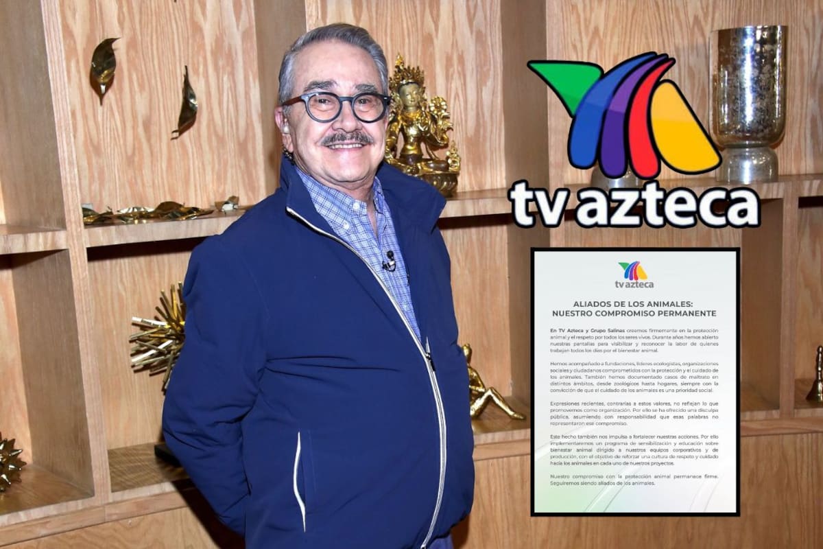 TV Azteca se deslinda de las declaraciones de Pedro Sola sobre los animales, reafirma su compromiso con el bienestar animal y asegura que la postura del conductor no representa los valores de la empresa