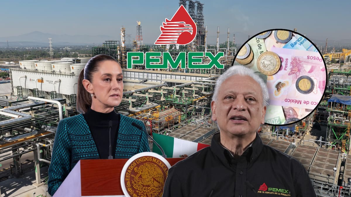 Pemex acuerda pagar 30 mil millones de pesos a proveedores en ocho años mediante abonos trimestrales, mientras deberá liquidar entre 2026 y 2028 una deuda de 957 mil millones de pesos por vencimientos programados