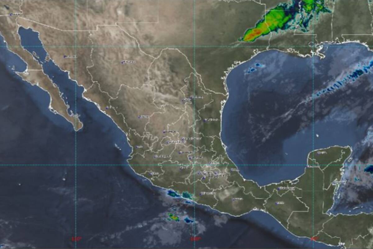Clima en México: Frente frío Núm 8. provocará lluvias y chubascos en el Norte y noreste del País