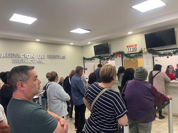 Aumenta 30% la recaudación predial en Rosarito en primeras semanas de enero, aunque disminuye en número de cuentas